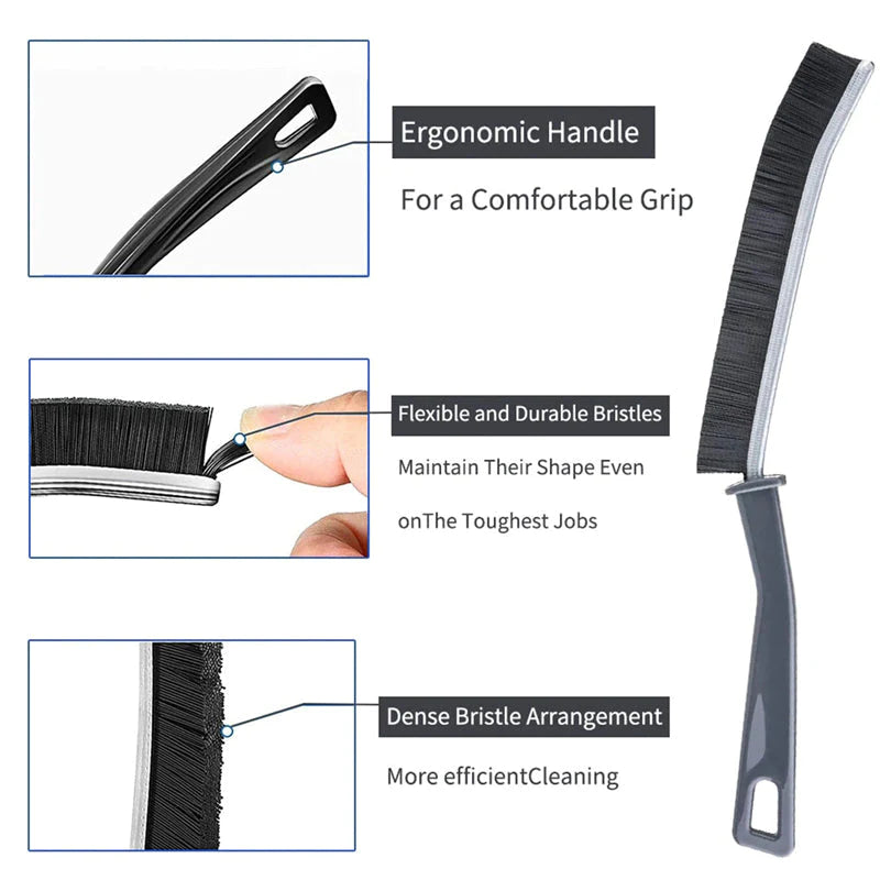 Set Of 2 Gap Cleaning Brush, Bathroom Crevice Cleaning Brush, Hard Bristle Brush, Durable Grout Cleaning Brush, Dead Angle Cleaning Brush, Hard Bristle Cleaning Brush For Domestic Use Set Of 2 Gap Cleaning Brush, Bathroom Crevice Cleaning Brush, Hard Bristle Brush, Durable Grout Cleaning Brush, Dead Angle Cleaning Brush, Hard Bristle Cleaning Brush For Domestic Use